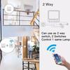 16A Tuya WiFi Smart Switch 2-позиционный мини-умный выключатель работает с Smart Life Alexa Google Home Alice