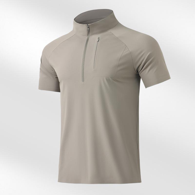 Polo Shirt Men Women Ice Silk Summer Breathable Sport Tshirt For Running And Cycling