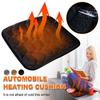 Car Heated Seat Cushion USB Power Graphene Heated Seat Pad For Car Interior Winter Quick-Heating Plush Seat Heating Pad