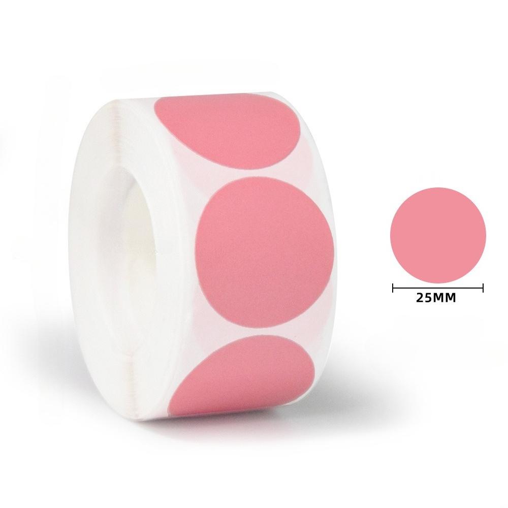 500pcs/1roll Colored Dot Stickers Circle Color Coding Labels 8 Colors Item Marking Colorful Coding Label Sticker for Office Home