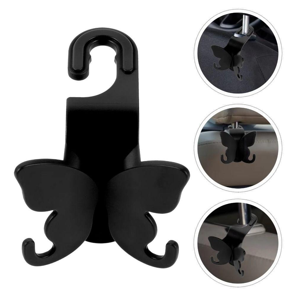 Butterfly Shape Headrest Hanger Hidden Hook Car Seat Back Organizer Car Seat Hook Backseat