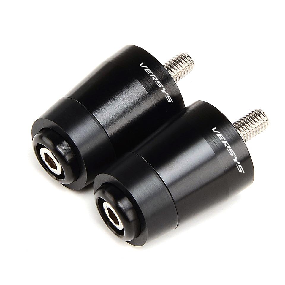 Руль мотоцикла 7/8 "22 мм, ручки, конец слайдера, заглушка для KAWASAKI VERSYS 250 KLE 650 1000 KLE650 KLE1000