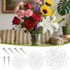 Flower Arranger Stem Holder Bouquet Stem Holder For Vase Plant Twist Tool For Home Display Dining Table Entryway Wedding