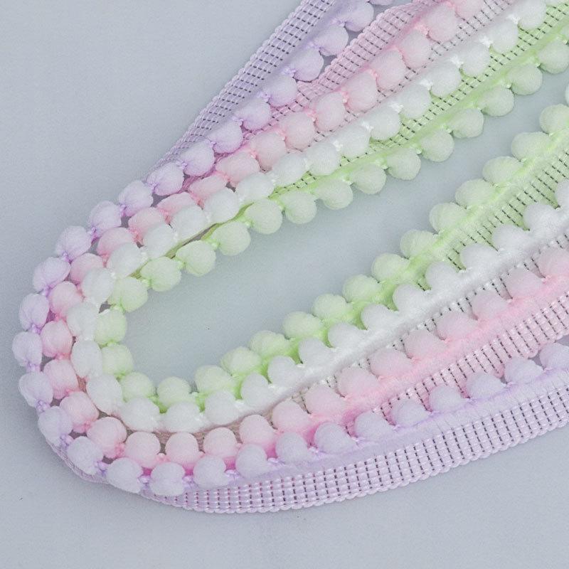 Красочные неэластичные шерстяные шарики, кружевные шарики для ванны, сделанные своими руками, аксессуары для волос, одежда, домашний текстиль, декоративные аксессуары, украшение дома