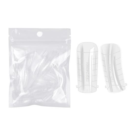 60 шт. накладные ногти быстрое наращивание съемные безвредные не вызывающие аллергии ультратонкие удлиненные ногти