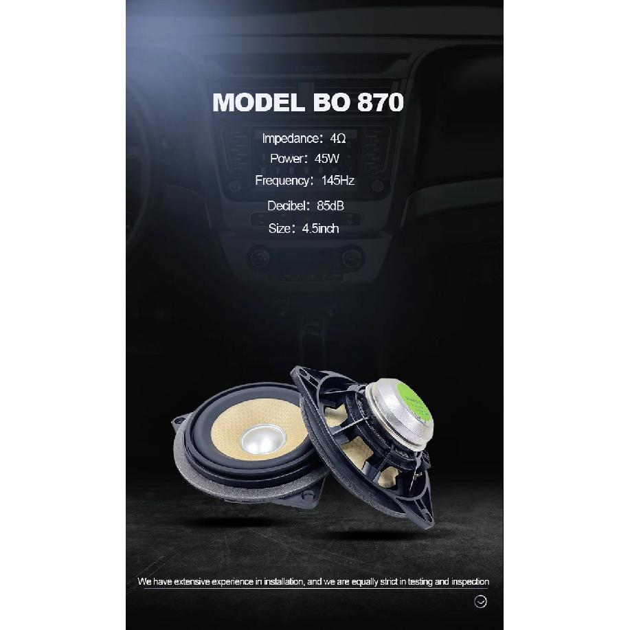 4,5-дюймовый дверной среднечастотный динамик для BMW F10 F11 F90 E81 E82 E84 E87 E88 E90 E91 E92 E93 серии 135 Улучшение аудиосистемы HIFI