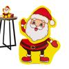 Santa Claus Tabletop Decorations Christmas Figurines Shelf Decorations Desk Decor Tabletop Decorative Collectible Santa Sign For