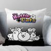 Подушка для кровати Battle Cats, чехол для детской кроватки, персонализированный защитный чехол для подушки, декор комнаты, подарок для ребенка, без вставки,(12)