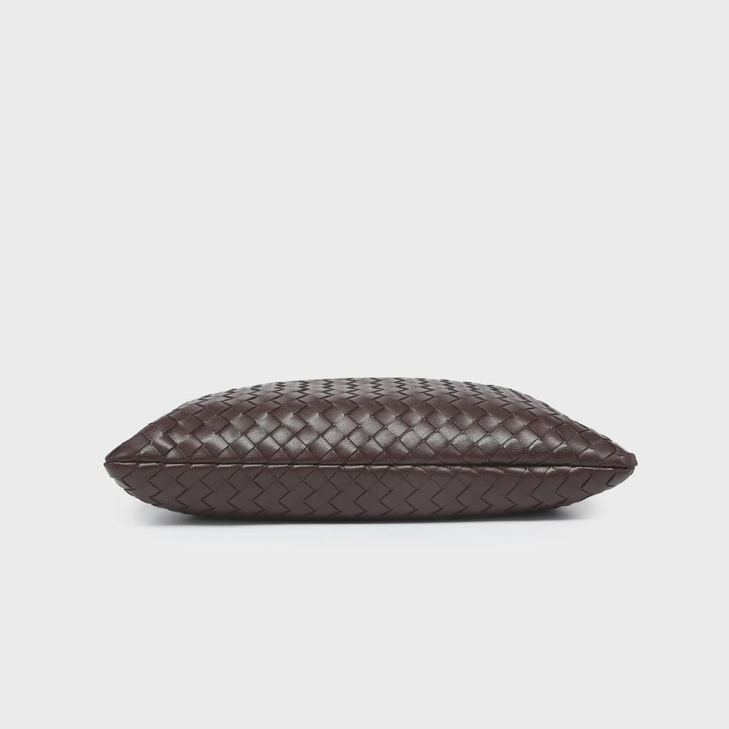 Плетеная женская сумка для пельменей: Осенне-зимняя мода, вместительная, трендовая универсальная сумка для поездок на работу