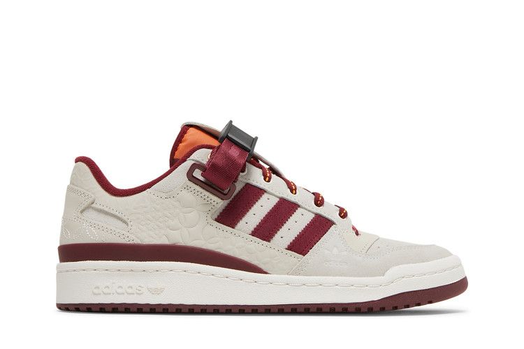 Men's Sneakers adidas Forum Low Lunar New Year Chalk White/Core Burgundy/Altered Amber