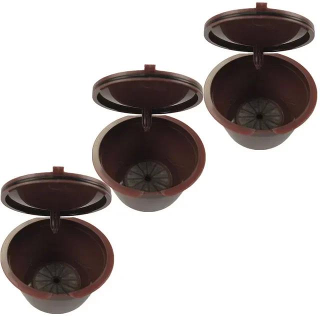 3шт/комплект многоразовых капсул для кофе Dolce Gustos Nescafe Dolce Gusto многоразовые капсулы Gustos капсулы Dolce Gusto Refill 3 цвета