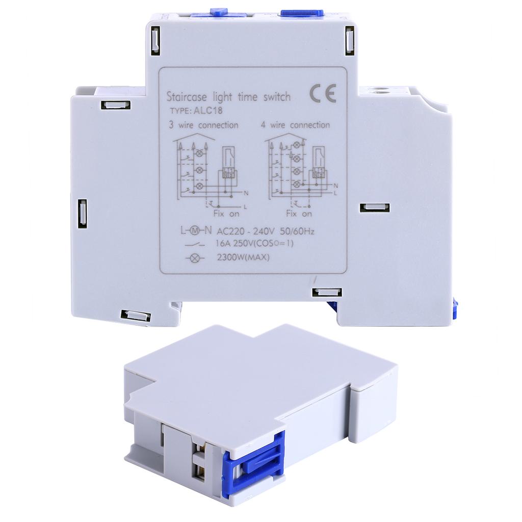 AC 220-240V Механический Бытовой Прибор Лестница Электронное Реле Таймер Коридорный Таймер