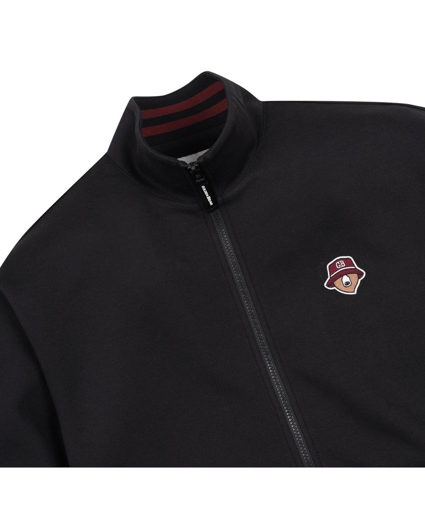 Golden Bear Double-Face Jersey Stand Collar Zip-Up G4Uaw25711Bkx