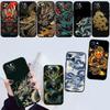 IK23 Чехол для телефона с китайским драконом, новый, высокого класса, для iPhone 16 15 14 13 12 Pro Max Plus Mini