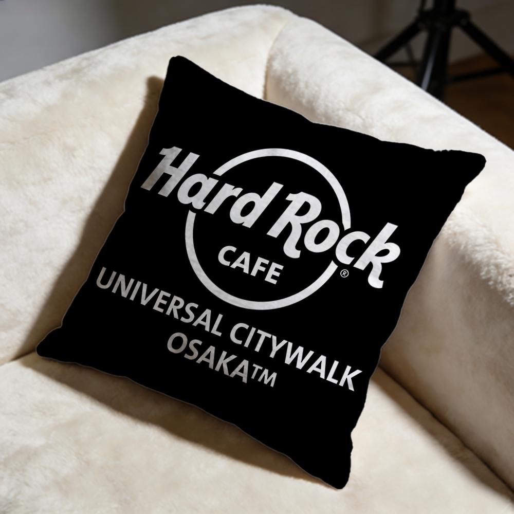 Stylish HHardcore Cafeiou Cushion Cover Soft Decorative Pillow Case Suitable for Bedroom Sofa Car Travel Use