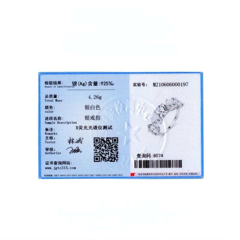 Tancise Classic стерлингового серебра 925 пробы кольцо с цирконом женские ювелирные изделия свадебное обещание вечерние подарок