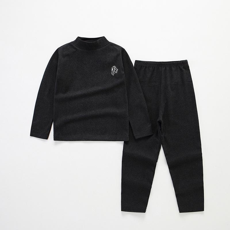 Осенне-зимний термокостюм для девочек, комплекты одежды для мальчиков и девочек, теплая детская одежда ярких цветов