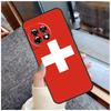 Швейцария Швейцарский флаг Чехол для OnePlus 13R 13T 12R 10R 10T 15 13 12 11 10 9 Pro Nord 5 CE 2 3 4 Lite N20 N30 Coque