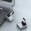 USB 3.0 Female to Type C Male 90-градусный угловой удлинитель USB C Upward Downward OTG Connector для ноутбука
