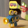 Puzzle Kids Handheld Projection Flashlight Plastic Projector Torch Toys  Friends Birthday Gifts