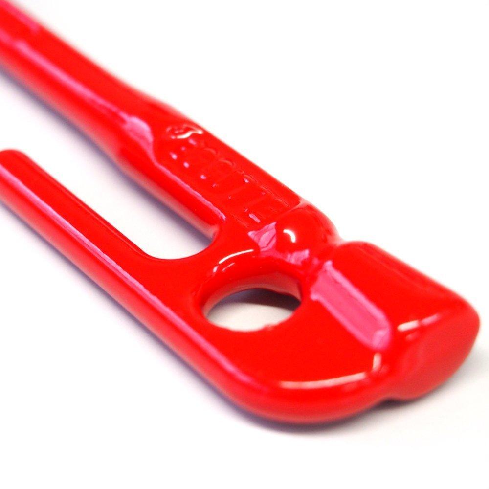 ELLISSE Кованый колышек Elisse Stake 28 см с красным порошковым покрытием, набор из 8 шт. MK-280RD СДЕЛАНО В ЯПОНИИ