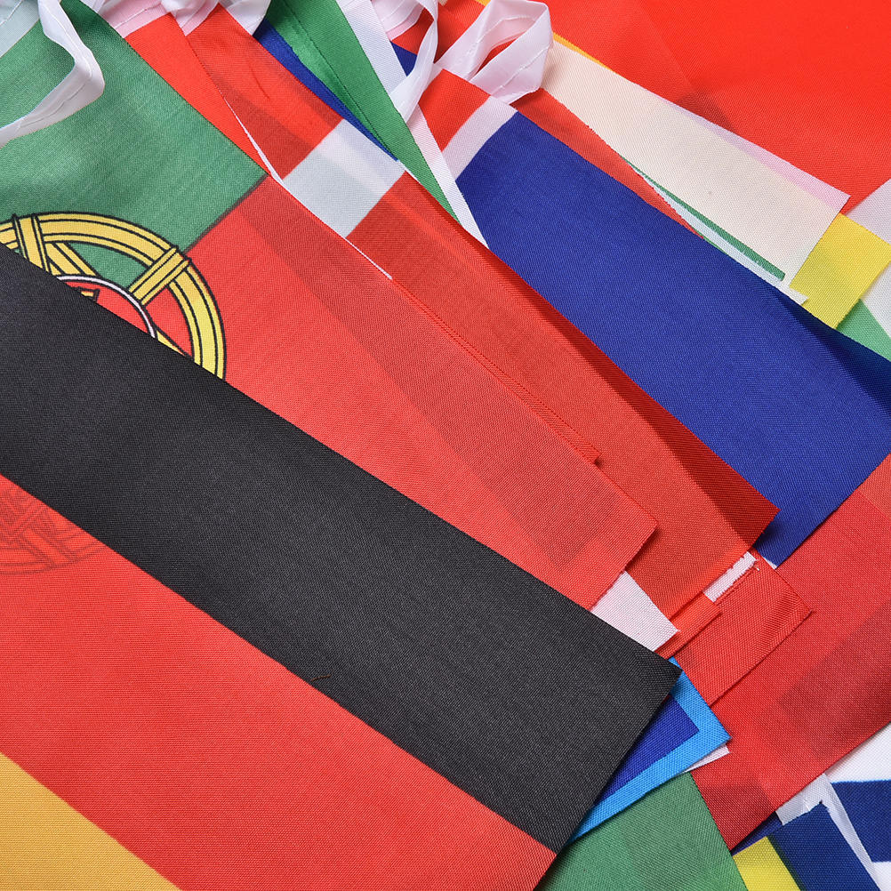 100Pcs Easy To Use Durable Countries String Flag For Party Bar Decor