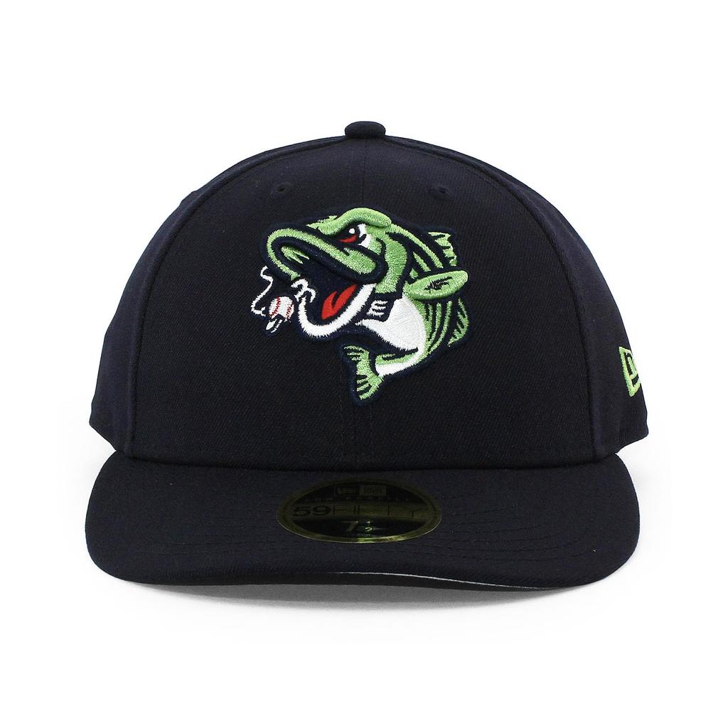 New Era Cap 59FIFTY Gwinnett Stripers MiLB ON-FIELD HOME LC LOW CROWN CAP LP Navy GWINNETT STRIPERS Braves BRAVES MINOR LEAGUE Minor League Hat 5950