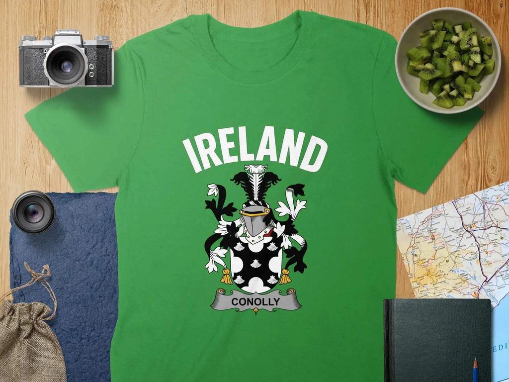 Conolly Coat Of Arms Irish Ireland T-Shirt