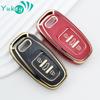 3 Buttons TPU Car Key Case for A4 A5 A6 A7 A8 Q8 Q5 S6 S7 S5 S4 RS6 RS7 Smart Keyless Entry Remote Control Protector Cover