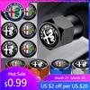For Alfa Romeo 4Pcs Car Tire Valve Value Protection Caps Badge Accessories For Alfa Romeo 159 Giulietta 156 147 Giulia Mito GT S