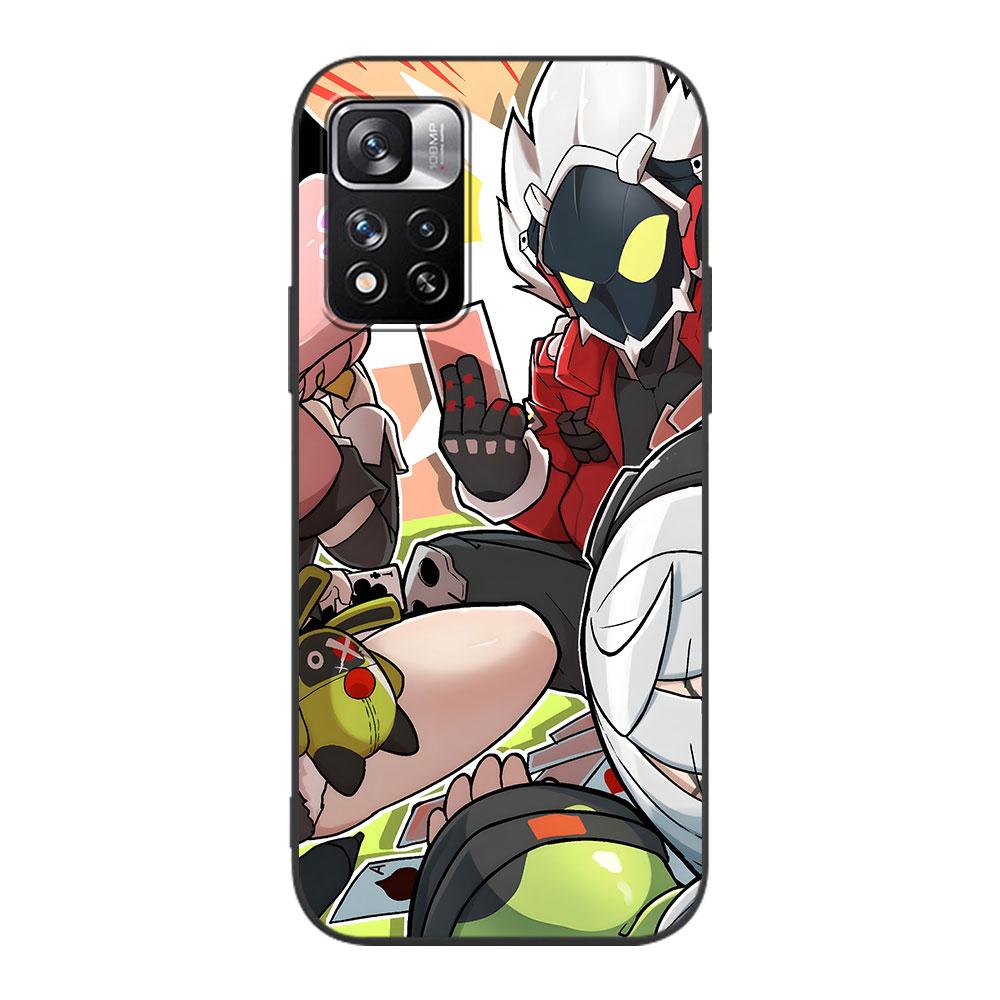 Игровой чехол Zenless Zone Zero ZZZ для Xiaomi Redmi 10A 10C 9C 12C 9A 9i 10 12 9 Prime 9T K40 Pro Черный Мягкий ТПУ Чехол для Мобильного Телефона