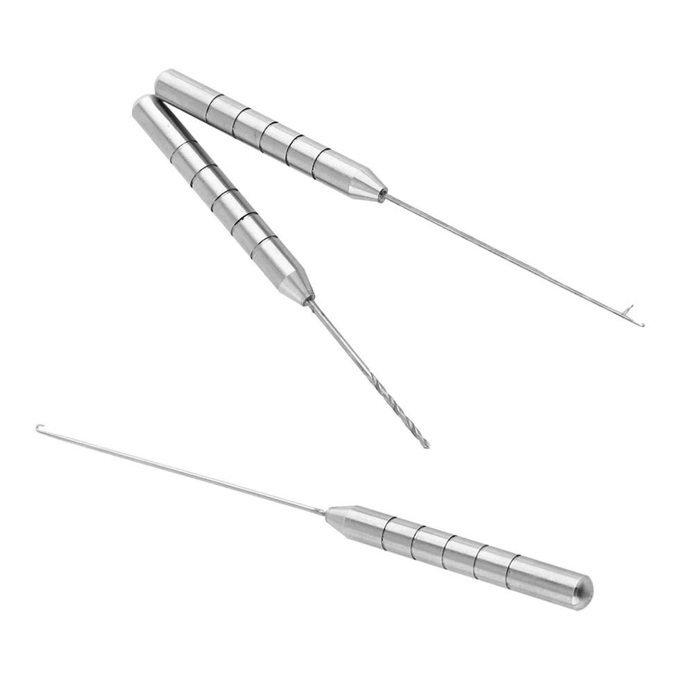 3Pcs/Set Portable Fishing Bait Needle Aluminum Alloy Baiting Rig Tool  Saltwater Fishing
