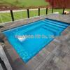 Large Fiberglass Outdoor Swimming Pool with Hot Tub for Family/Villa Use