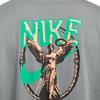 Nike Мужские футболки Дымчато-серые с круглым вырезом Умеренный прямой крой HJ3691-084