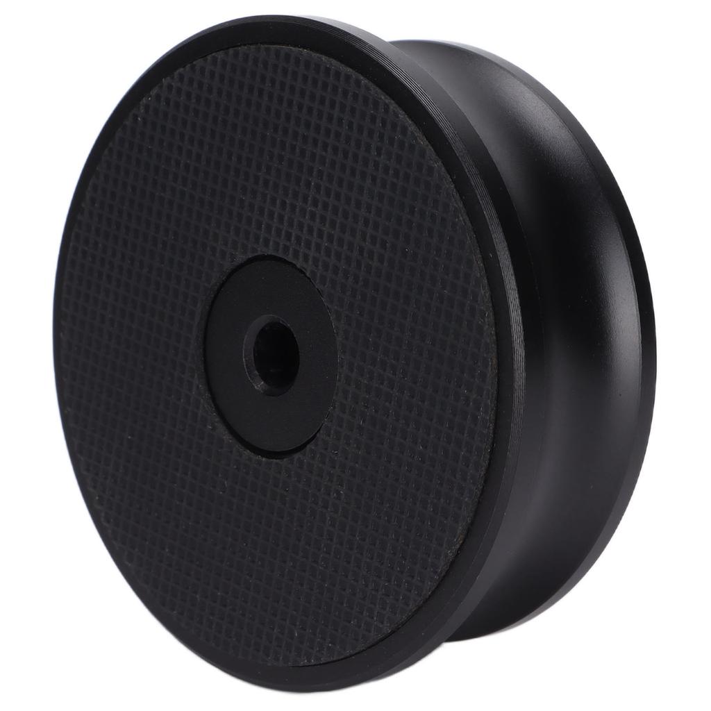 Вес-стабилизатор для винилового проигрывателя Алюминиевый прижим для виниловых пластинок Вес для винилового проигрывателя Черный