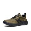 KS86 LEA Leather Dark Size Men's Sneakers, Olive/Black, 27.5cm