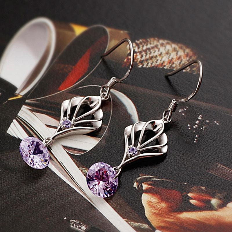 Серьги-капли Lindon из медного сплава с цирконом для женщин, подарок на свадьбу