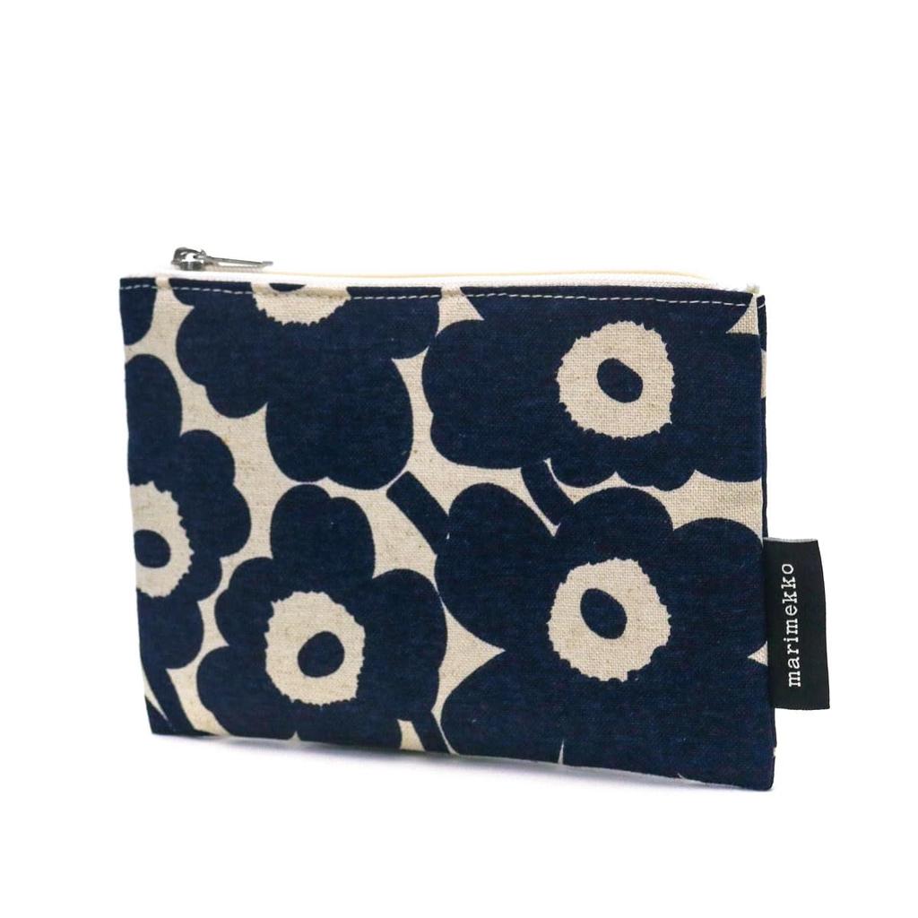 Косметичка Marimekko Mini Unikko Kaika, Женская, Размер 52152209470529, Хлопок x Темно-синий