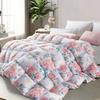 FUANNA Printed All-Season White Goose Down Quilt