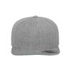 Классическая однотонная кепка- snapback Yupoong