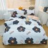 Comfortable and Warm Dormitory Bed Three-piece Set, Bed Sheet Quilt Cover Four-piece Set