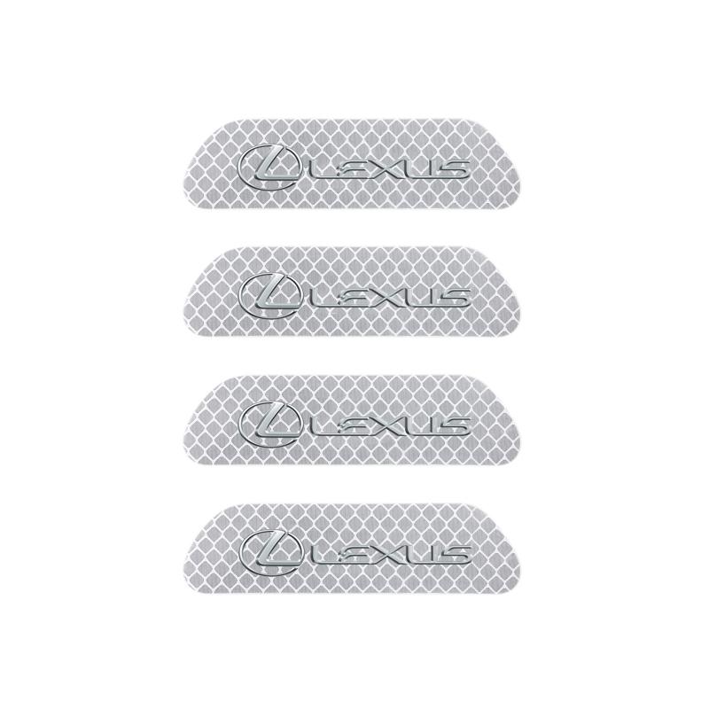 WDM2 2026 Hot Interior Stickers Lexus Car Door Reflective Sticker Night Light Warning Decal For Lexus F SPORT ES RX NX LS UX LM LX GX