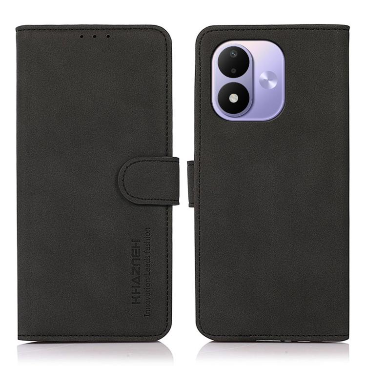 KHAZNEH Matte Texture Leather Phone Case