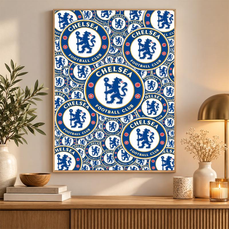 Chelsea Diamond Painting Kit 5D Full Drill DIY Diamond Mosaic Wall Art Home Decor
