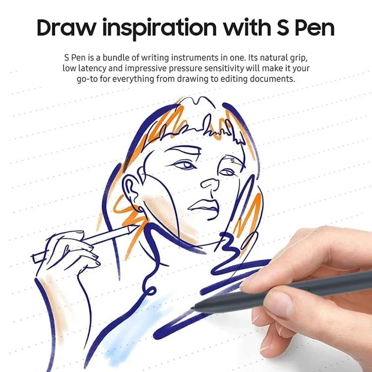 Для планшета Samsung Stylus S Pen Tab S8 S8 S8 Ultra S7 FE S7 S6 Lite Электромагнитная ручка