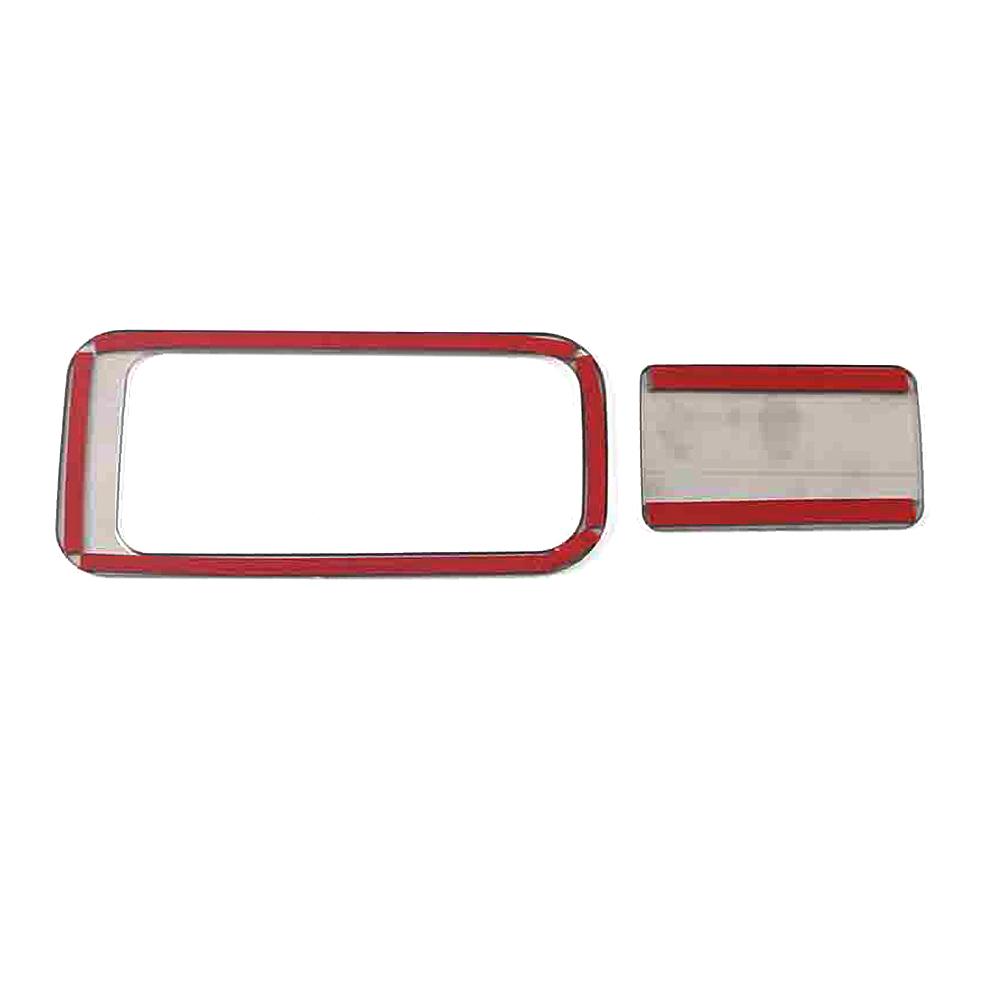 For Haval Jolion 2024 2024 Car Gear Shift Knob Storage Box Trunk Handle AC Outlet Start Button Decorate Ring Cover Trim Sticker