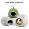Small Animal Cage Bed Hammock Soft Cotton Wool Hanging House Hamster Pet Guinea Pig Cage Pet Products