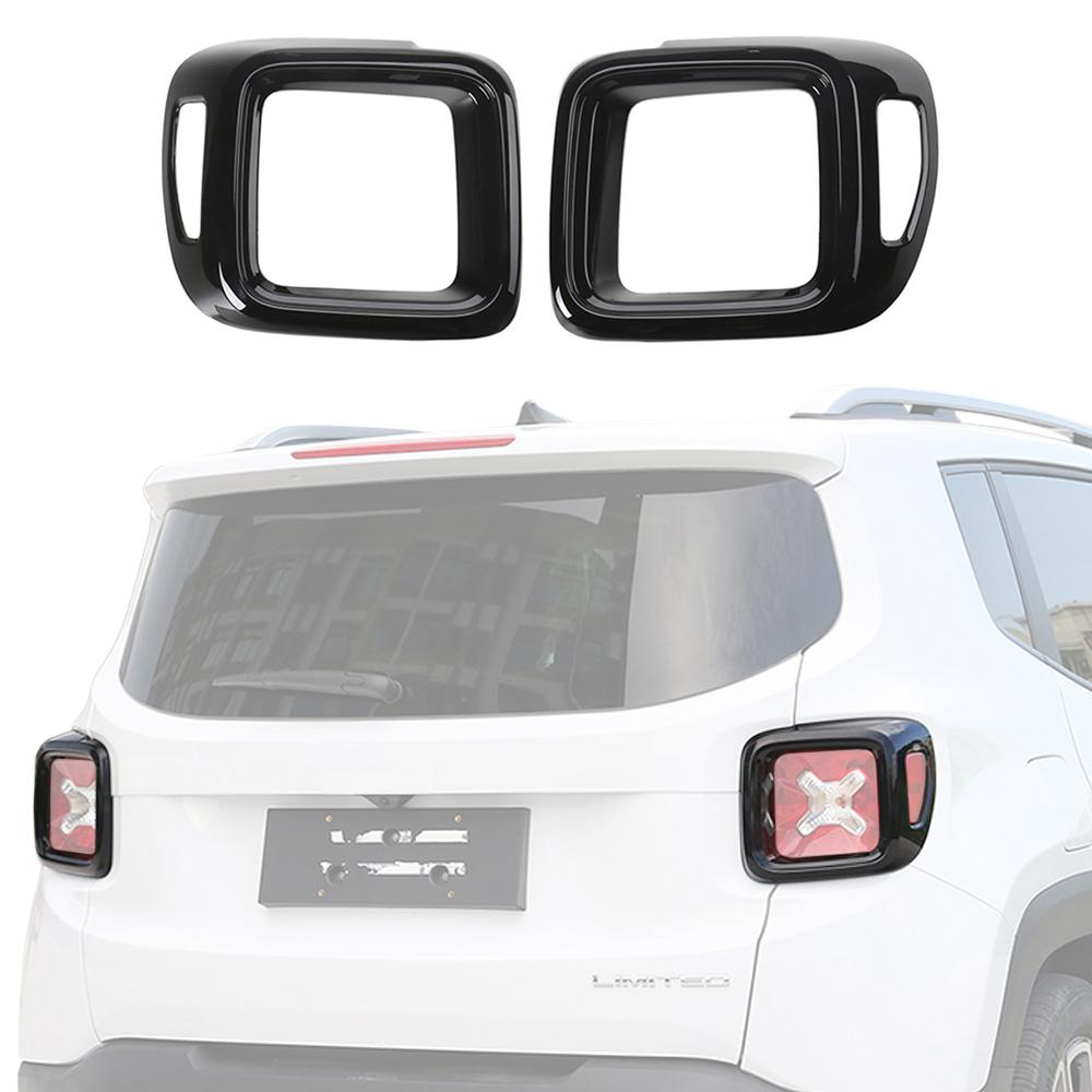 Защитная крышка заднего фонаря для Jeep Renegade 2016 2017 2018 Декоративная накладка на задний фонарь Стайлинг автомобиля Внешние аксессуары
