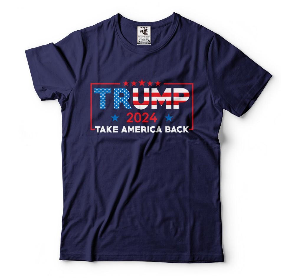 Mens Take America Back Trump Tee Shirt Republican Party Tshirt Unisex T-Shirt