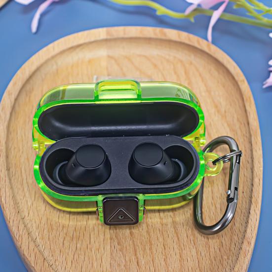 Earbud Case for Sony WF-C510 Shockproof Bluetooth-compatible Wireless Earphone Charging Case Cover Clear TPU Headphone Protective Shell Sleeve